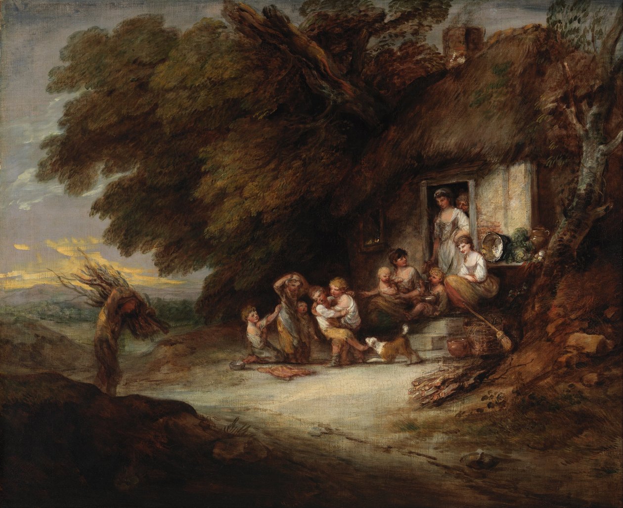 La Porte du Cottage - Thomas Gainsborough