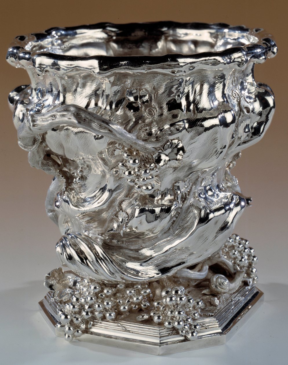 Seau à bouteille en argent de style Rocaille (1727 - 1728) par Thomas Germain (1673-1748) - Thomas Germain