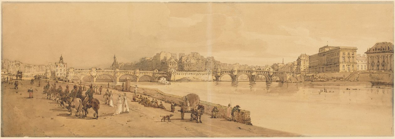 Vue du Pont-Neuf, de l