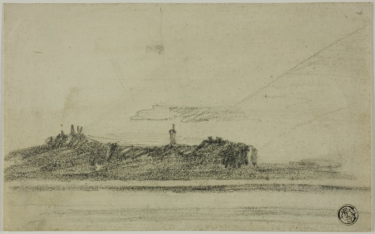 Château sur la côte - Thomas Girtin