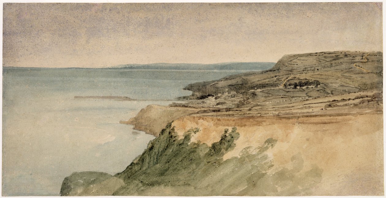 Lyme Regis, Dorset, c.1797 - Thomas Girtin