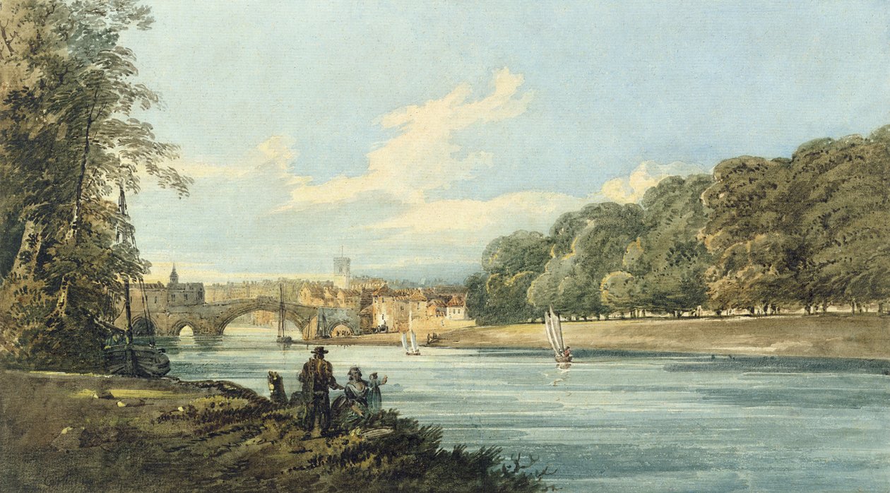 The New Walk, York - Thomas Girtin