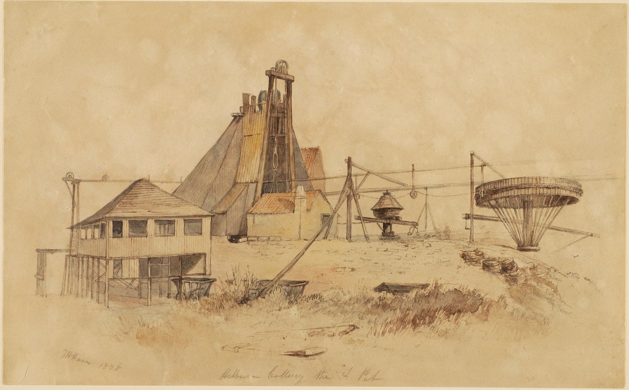 Mine de charbon de Hebburn, Le puits A - Thomas H. Hair