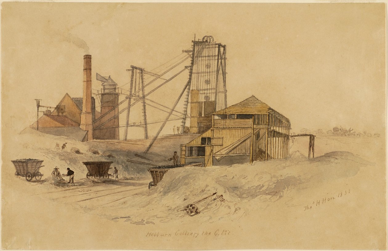 Mine de charbon de Hebburn, Le puits C - Thomas H. Hair