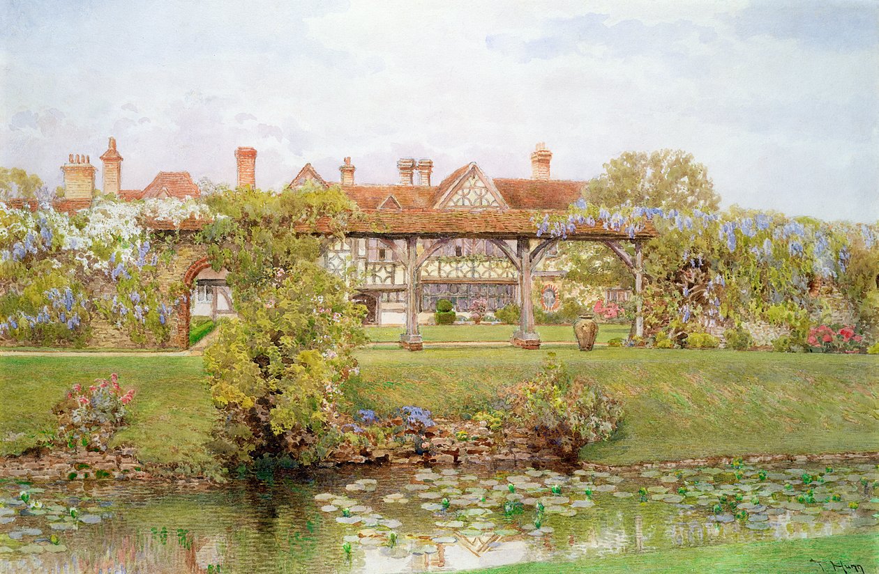 Great Tangley Manor, Surrey, avec l