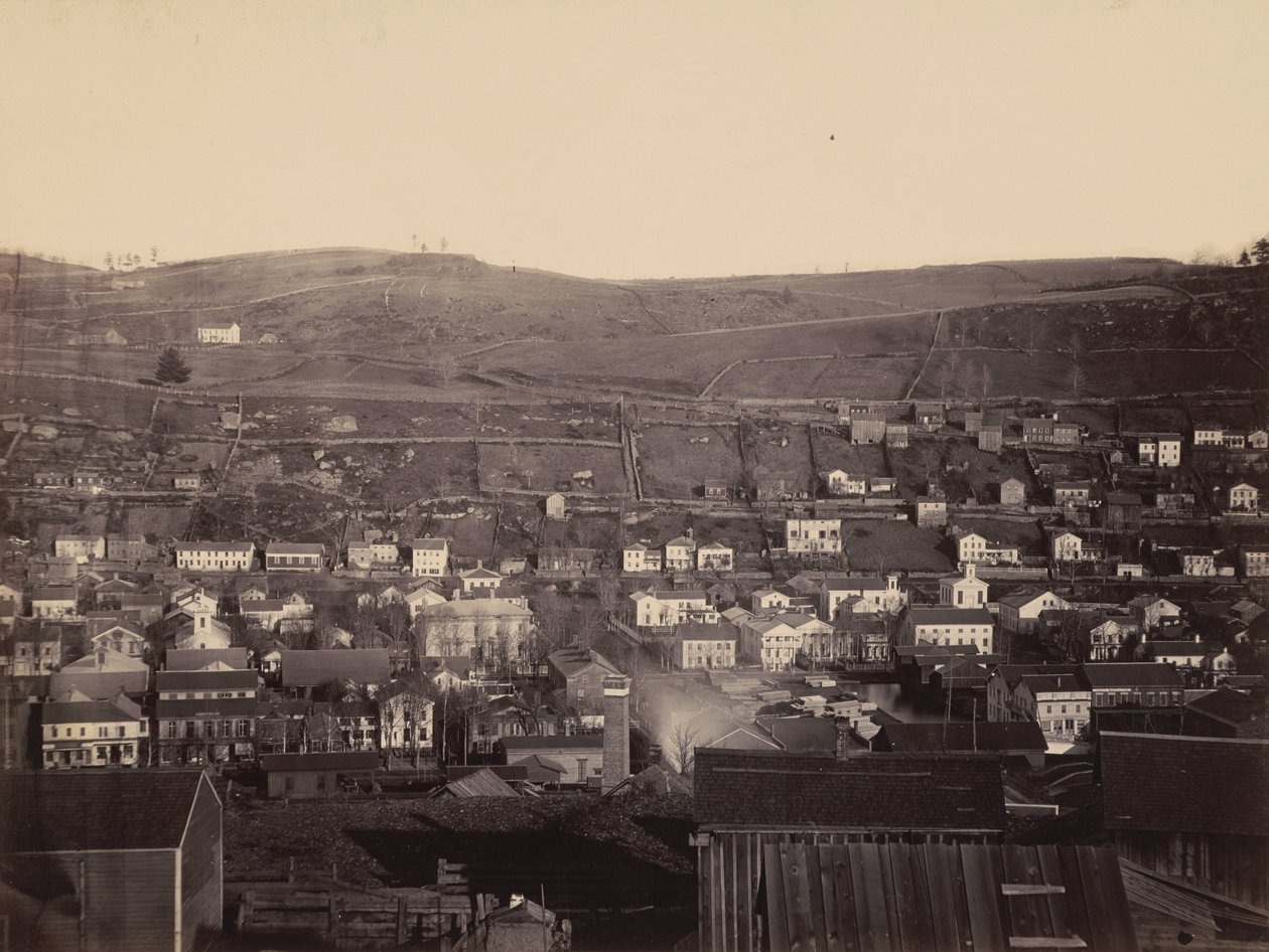 Honesdale, section 4, Del  Hudson Canal Co, c. 1863-1865 (photo) - Thomas H. Johnson