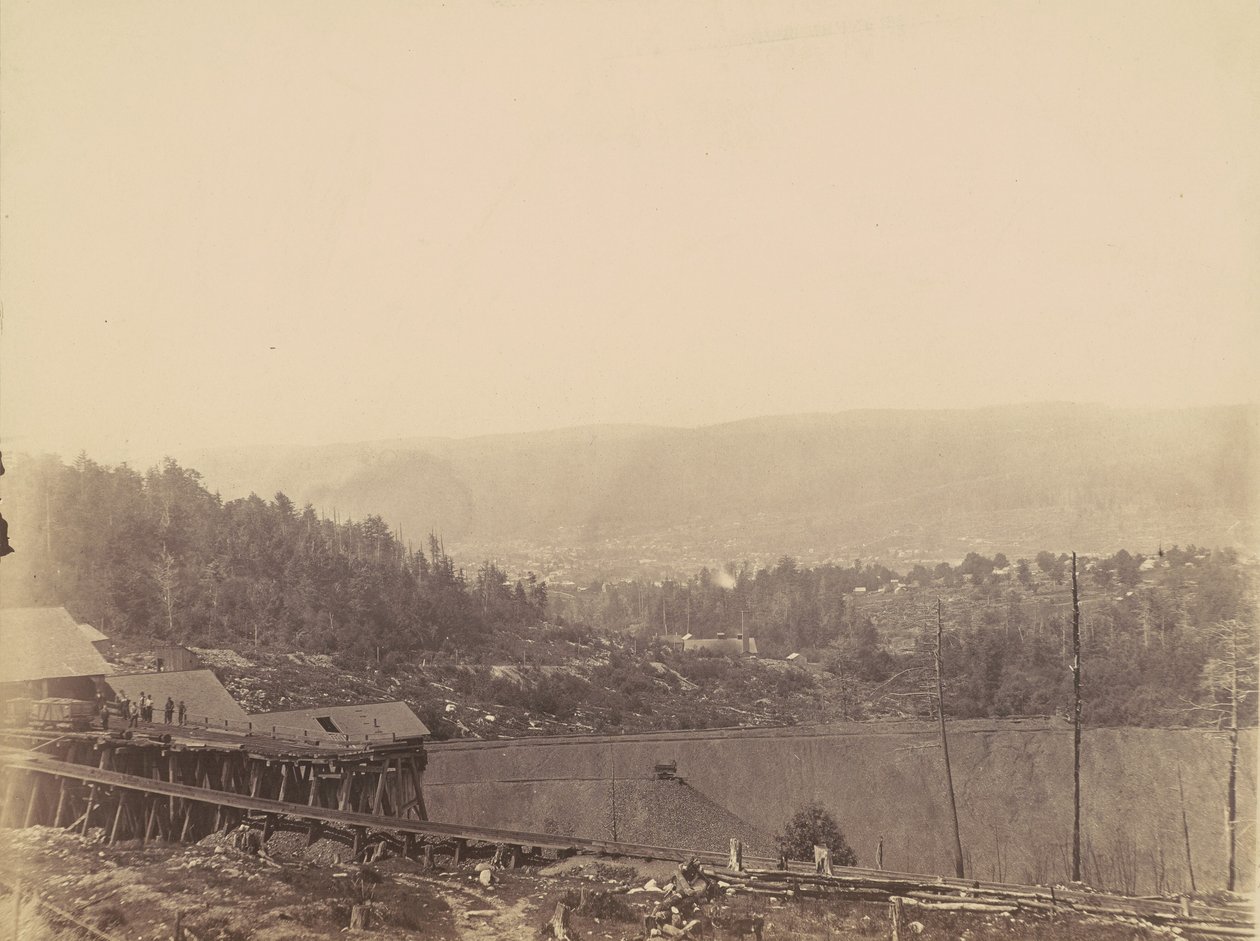 Brise-glace Von Storch, Del  Hudson Canal Co, vers 1863-1865 (photo) 1863-1865 (photo) - Thomas H. Johnson