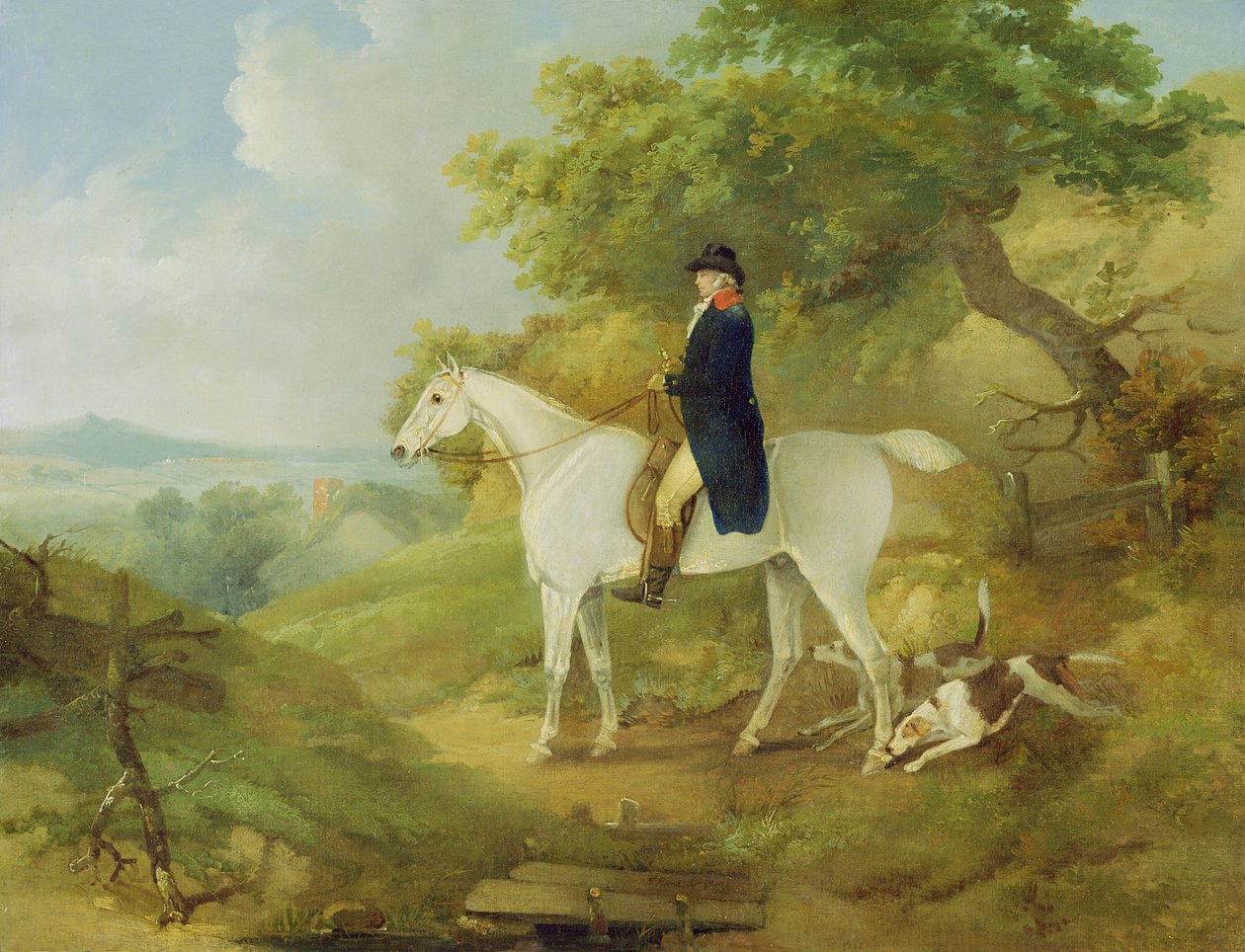 George Morland sur son chasseur, 1794 - Thomas Hand