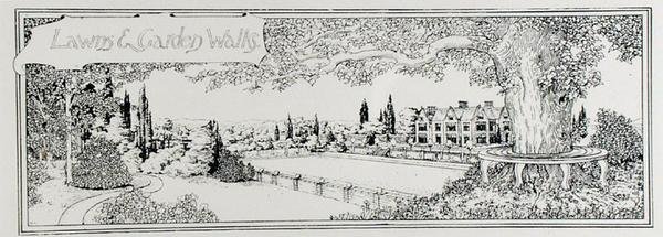 Pelouses et allées de jardin, de 