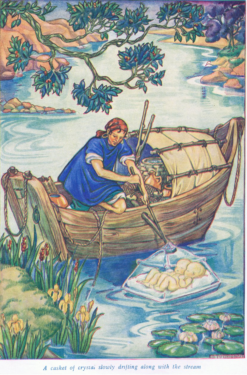 Un coffret de cristal flottant au fil de l