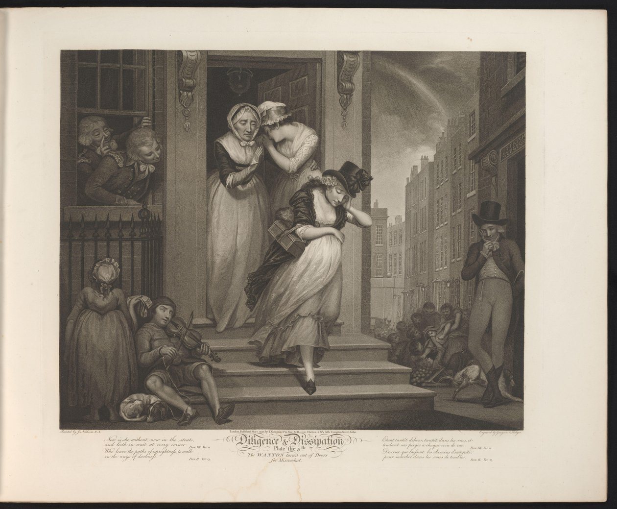 Servante débauchée chassée de la maison - Thomas Hellyer