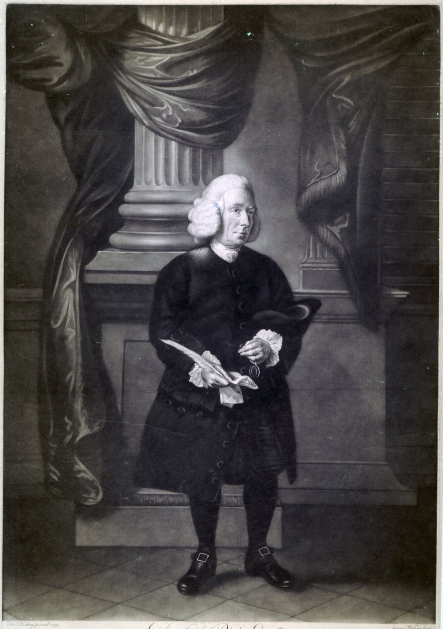 Daniel Race, gravé par James Watson, 1773 - Thomas Hickey