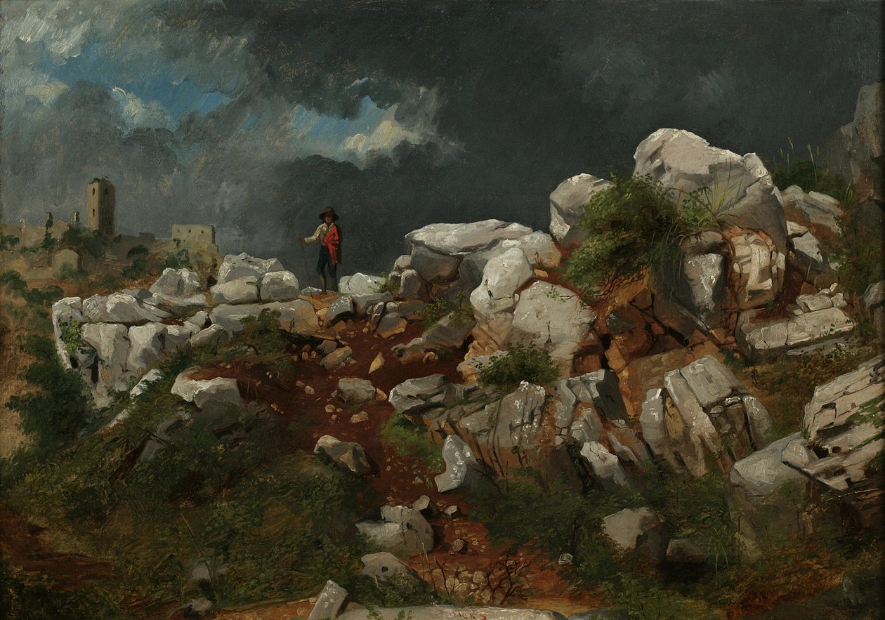 Paysage italien - Thomas Hicks