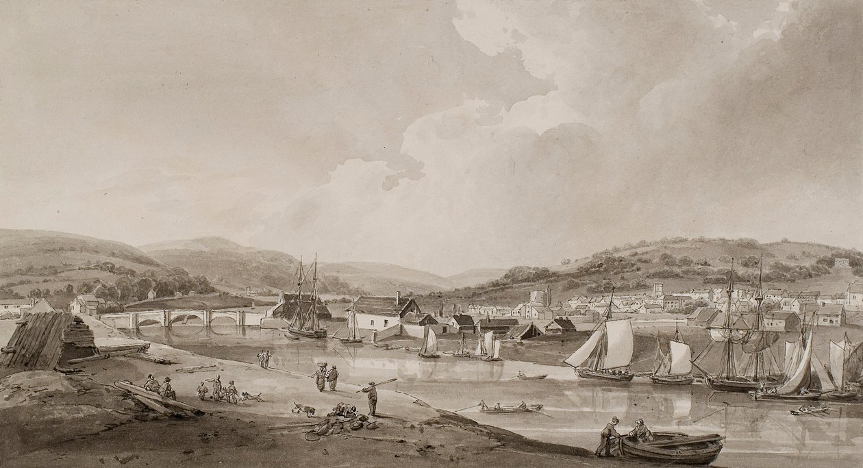 Neath, du côté sud de la rivière - Thomas Hornor