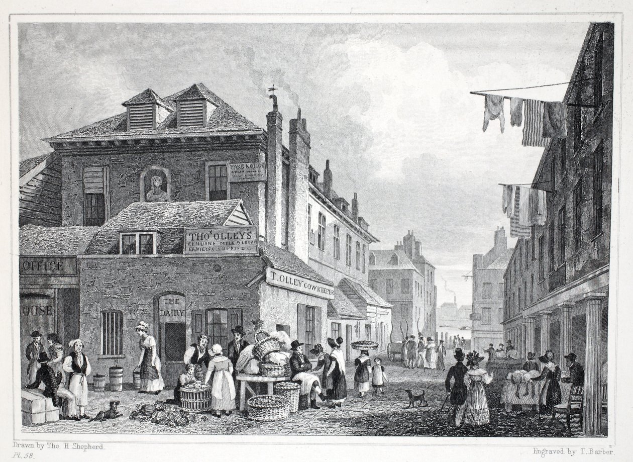 Marché de Hungerford, Strand, de 