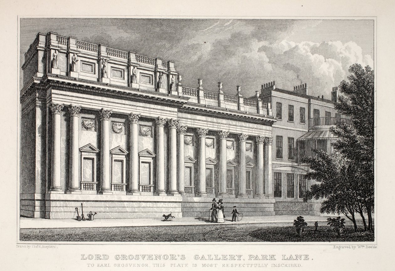 Galerie de Lord Grosvenor, Park Lane, de 