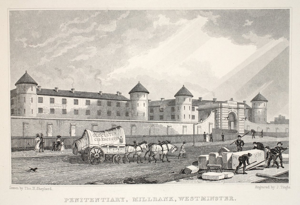 Pénitencier, Millbank, Westminster, de 