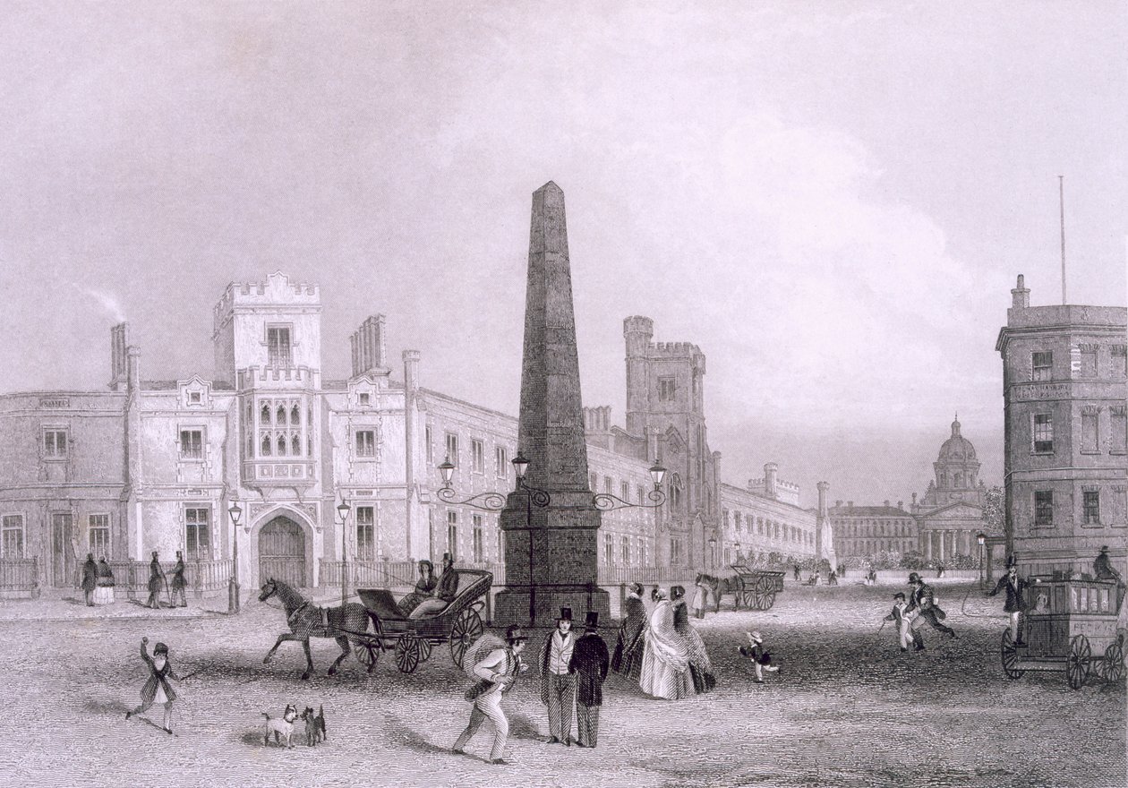 École pour les aveugles indigents et hôpital de Bethléem, c1851-55 - Thomas Hosmer Shepherd