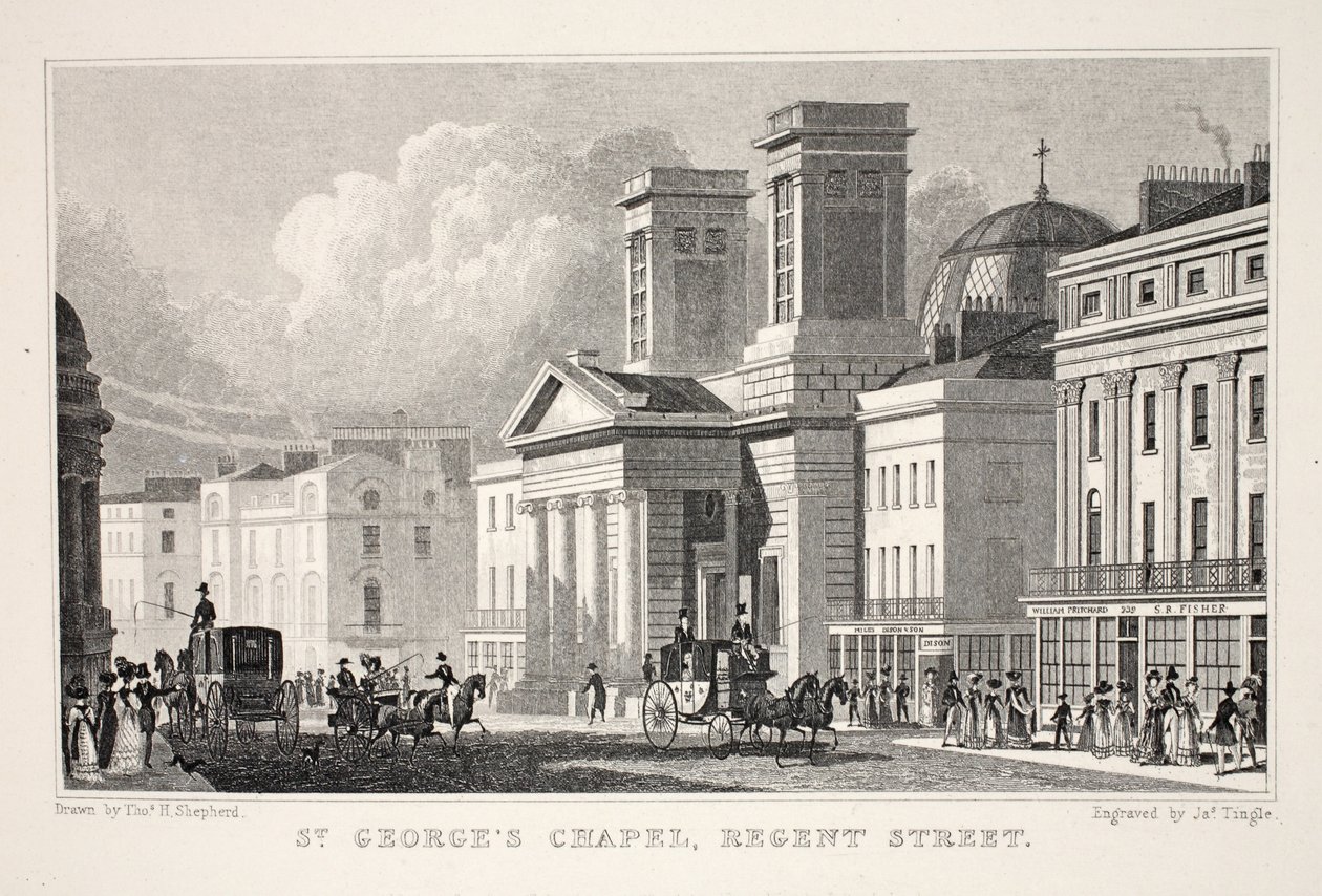 Chapelle Saint-Georges, Regent Street, de 