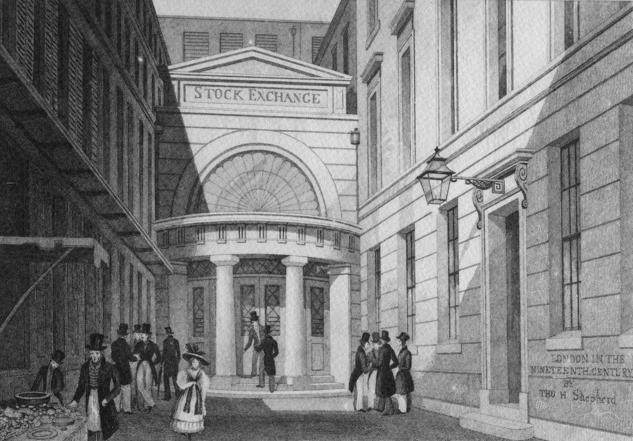 Bourse de Londres, de 