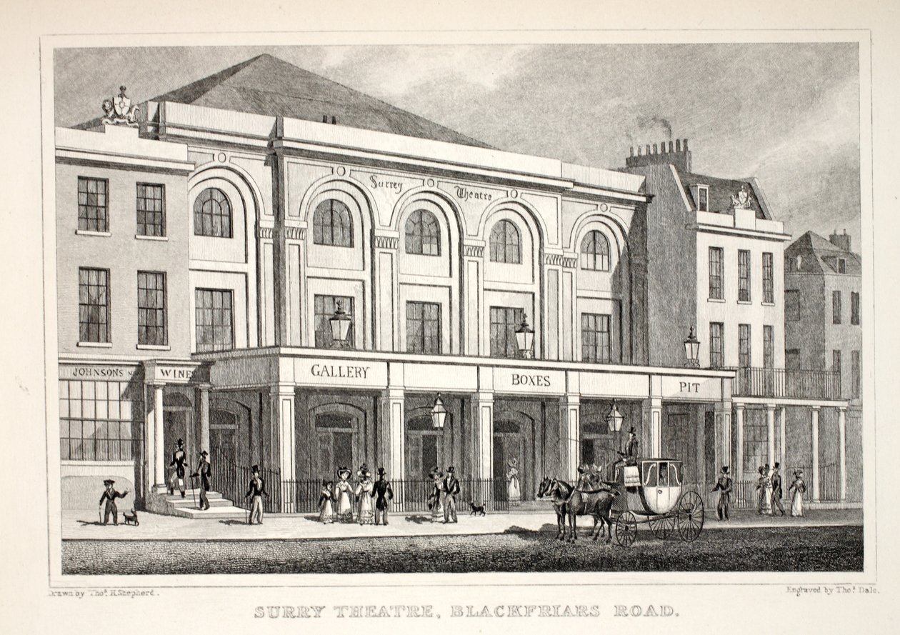 Surry Theatre, Blackfriars Road, de 