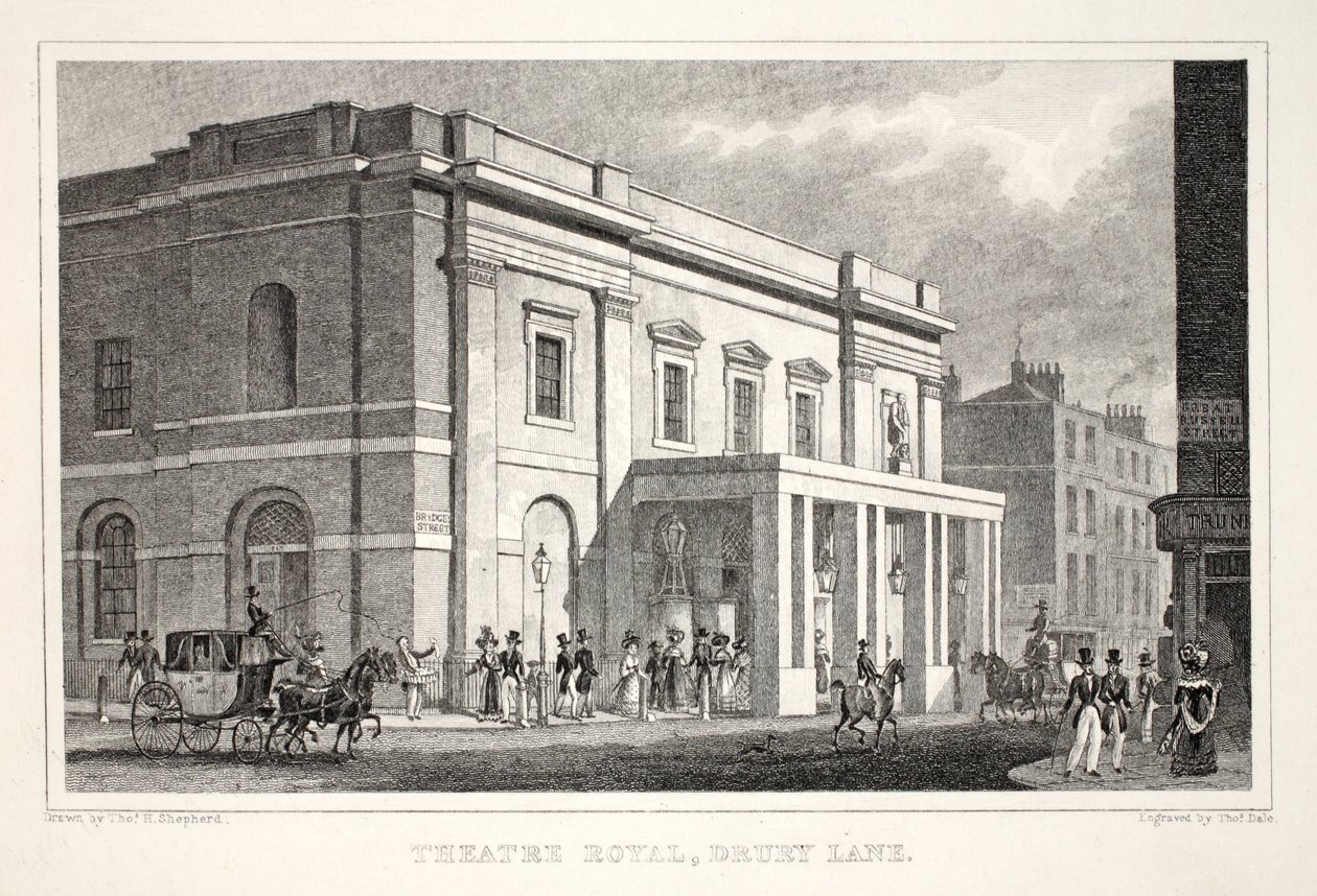 Théâtre Royal, Drury Lane, de 