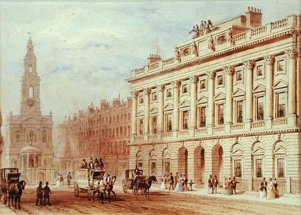 Vue de Somerset House et de l