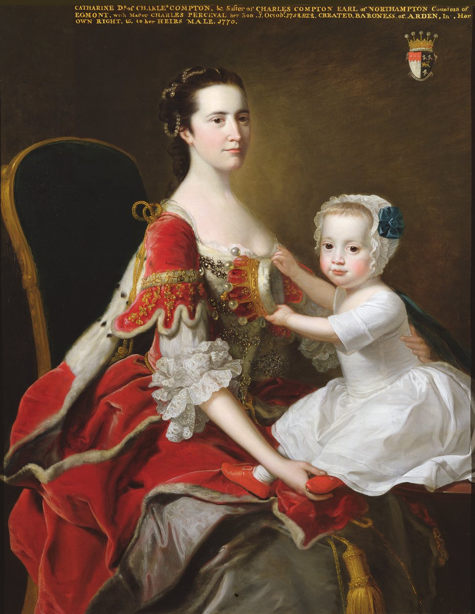 Portrait de Catherine Compton, comtesse d