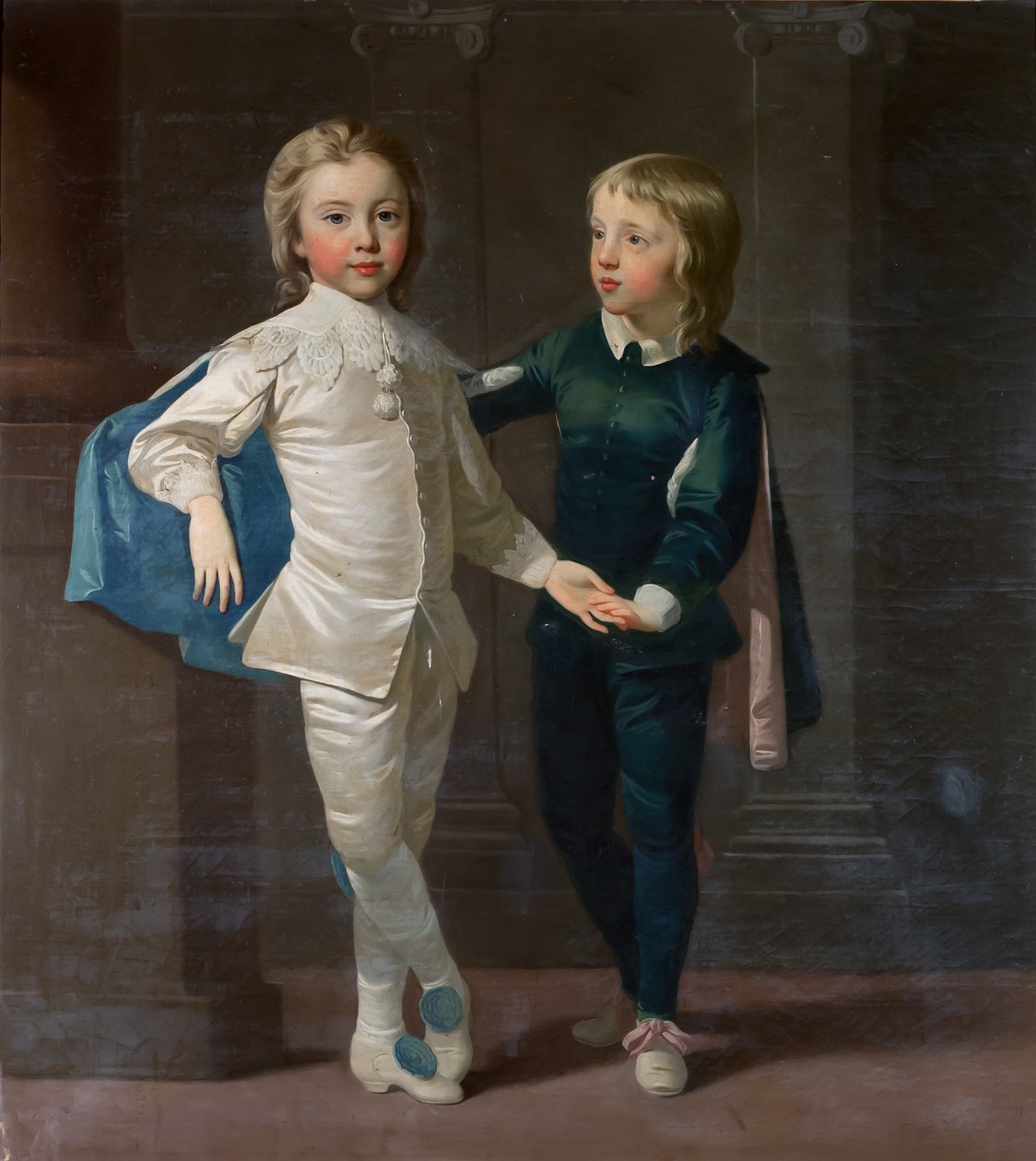 Sir Edward Hulse, 3ème baronnet et son frère, Samuel Hulse, c.1758 - Thomas Hudson