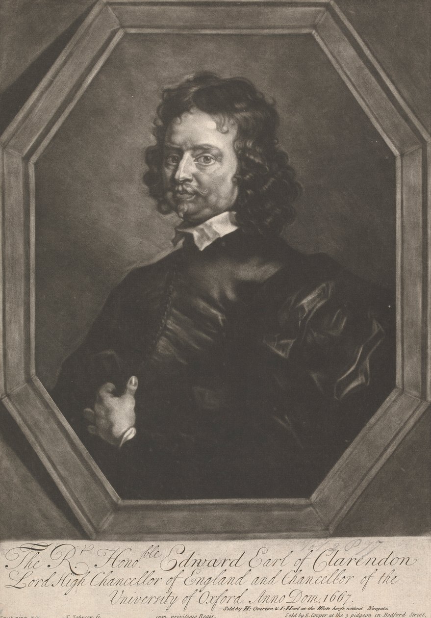 Le très honorable Edward, comte de Clarendon - Thomas Johnson