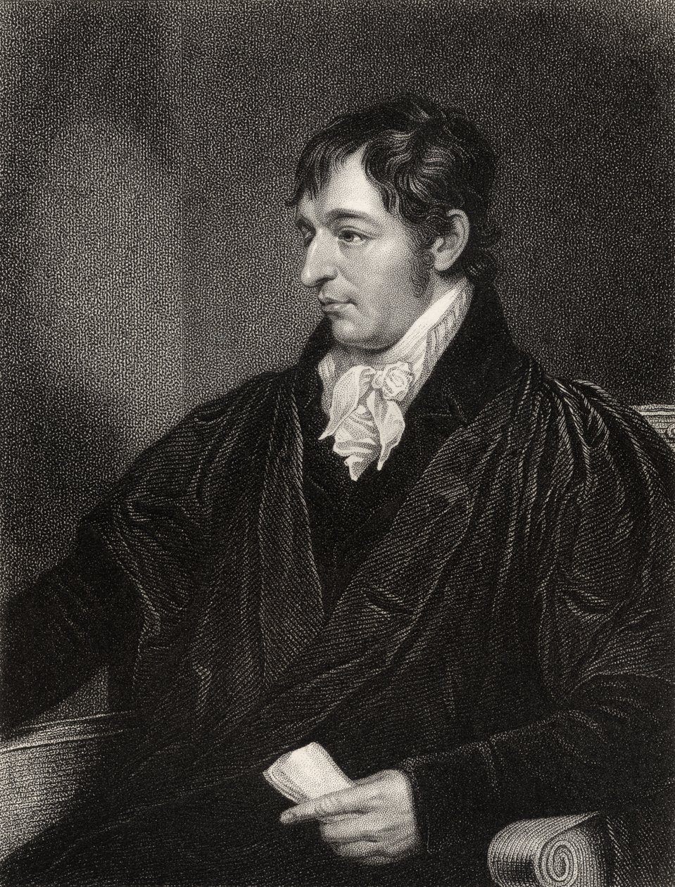 Richard Porson, gravé par W. Holl, de 