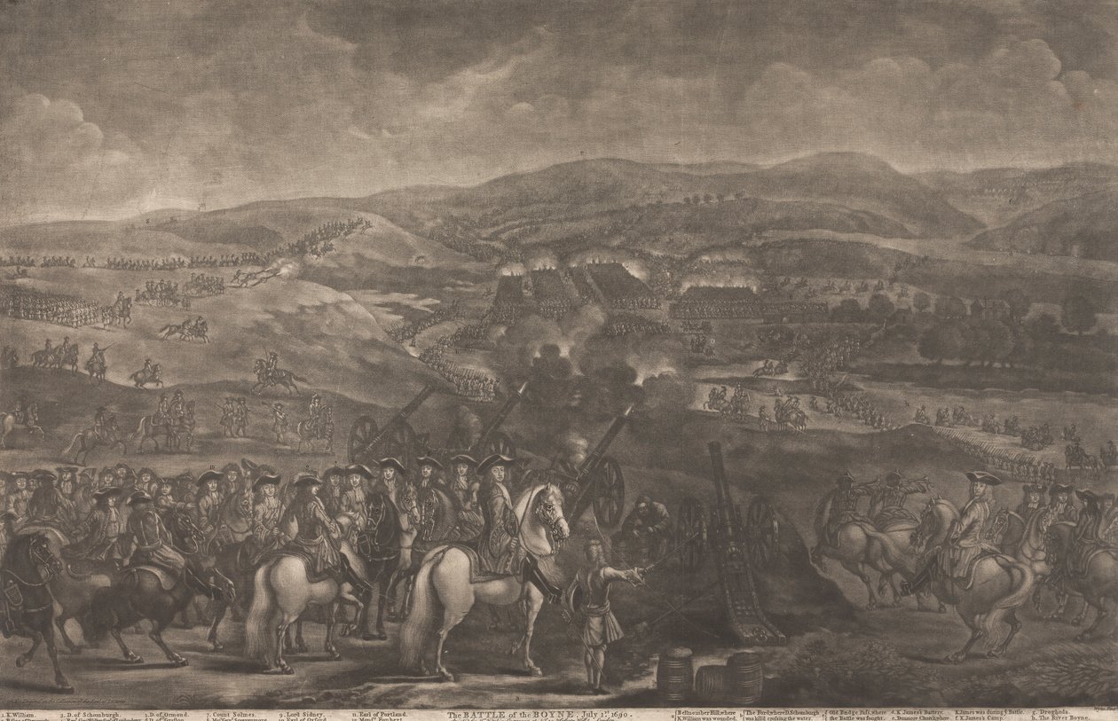Bataille de la Boyne, 1er juillet 1690 - Thomas Kitchin