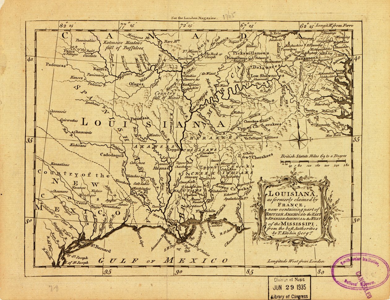 La Louisiane, telle qu