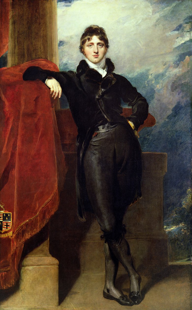 Lord Granville Leveson-Gower, plus tard 1er comte Granville, vers 1804-6 - Thomas Lawrence