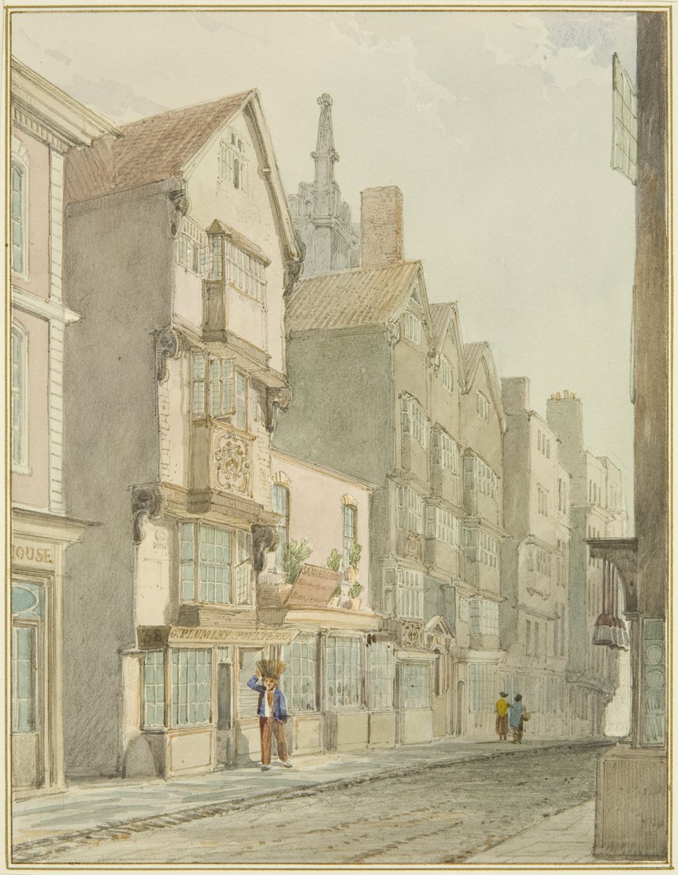 Mary-le-Port Street - Thomas Leeson the Elder Rowbotham