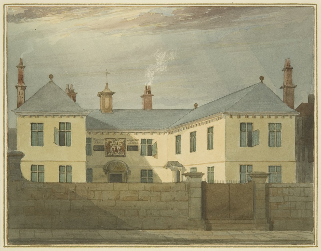 Maisons de retraite des marchands tailleurs, rue des Marchands - Thomas Leeson the Elder Rowbotham