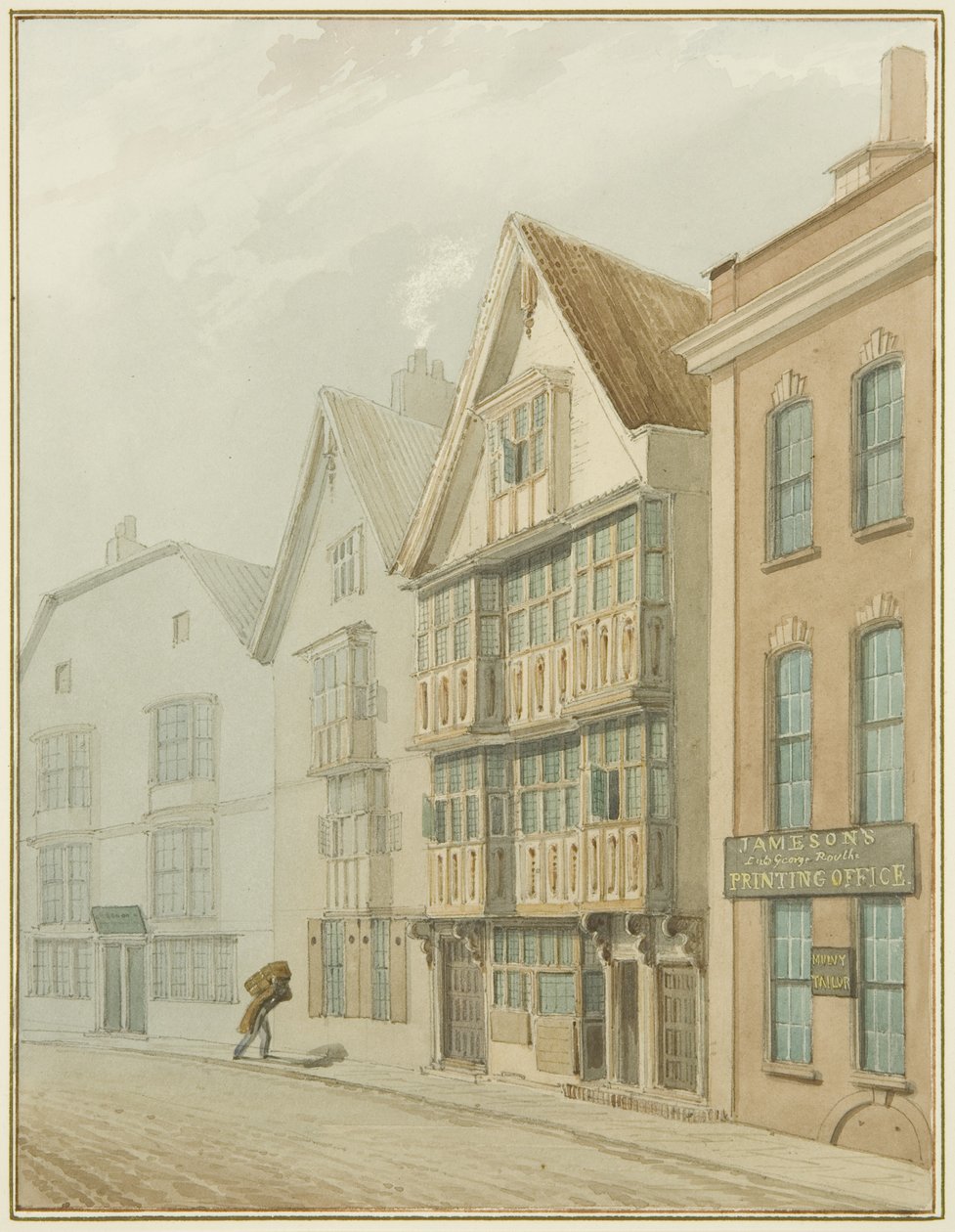 Vieilles maisons en face du Merchants