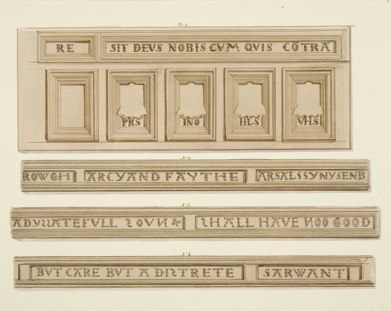 Panneaux et inscriptions du 46 Baldwin Street - Thomas Leeson the Elder Rowbotham