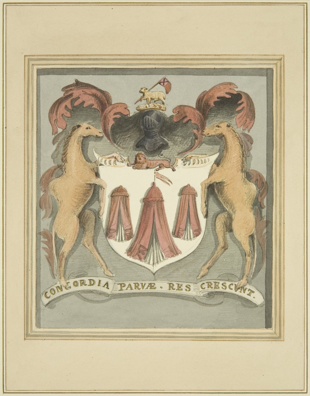Armes des tailleurs sur les maisons de retraite des Merchant Taylors - Thomas Leeson the Elder Rowbotham