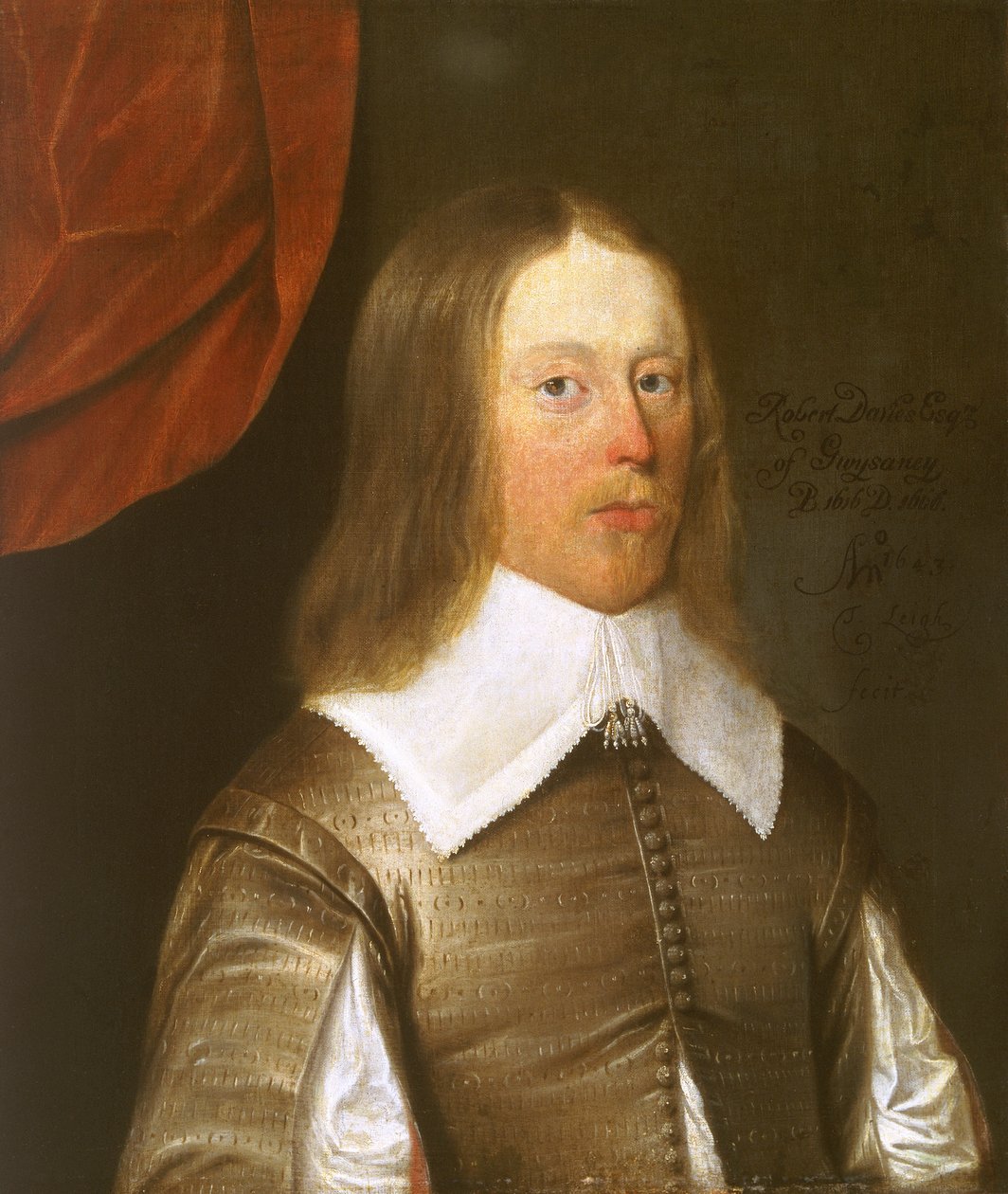 Robert Davies de Gwysaney 1616-1666, 1643 - Thomas Leigh