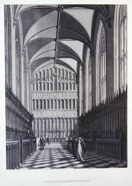 Chapelle du New College - Thomas Malton Jnr.