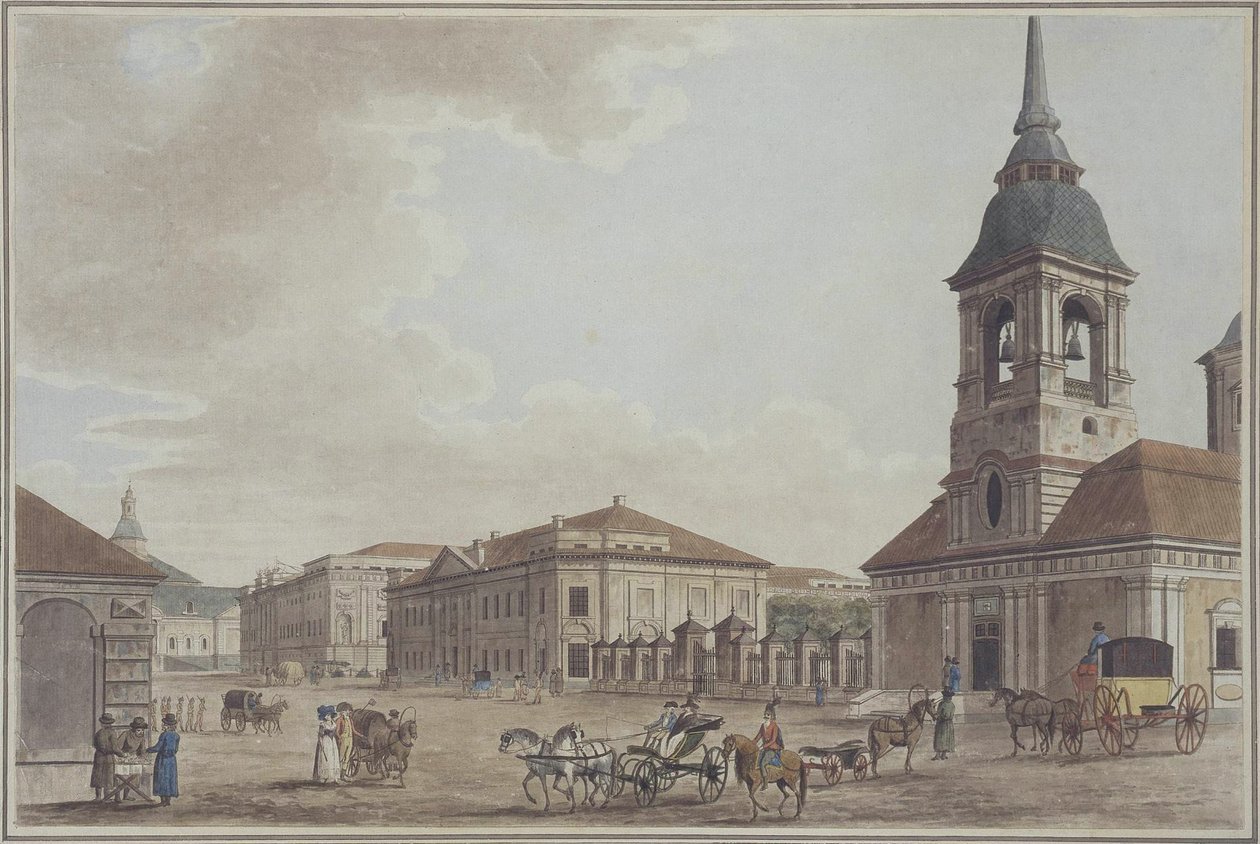 Avenue Liteyny à Saint-Pétersbourg, 1790 - Thomas Malton the Elder