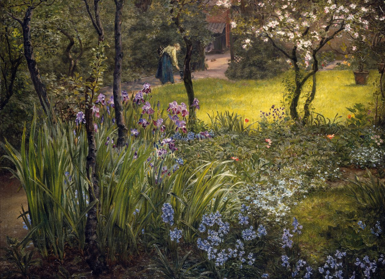 Un jardin à Londres - Thomas Matthews Rooke