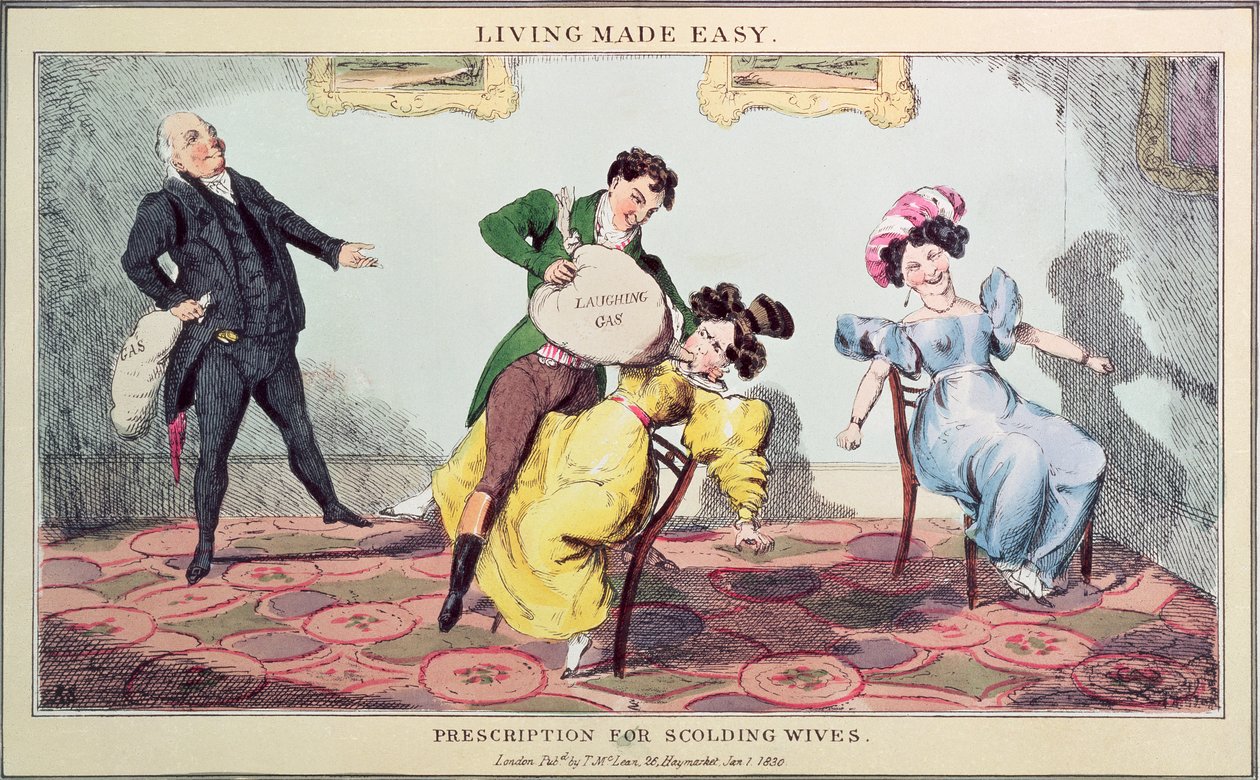 Living Made Easy : Prescription for scolding wives, imprimé par J. Netherclift, pub. 1830 (imprimé) - Thomas McLean