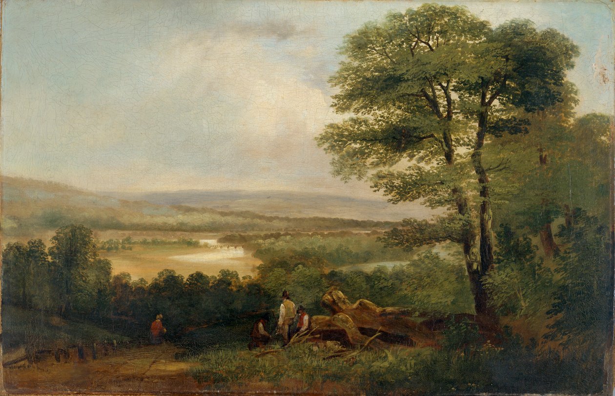 Paysage : Vue du Northumberland, 1804-1848 - Thomas Miles Richardson I