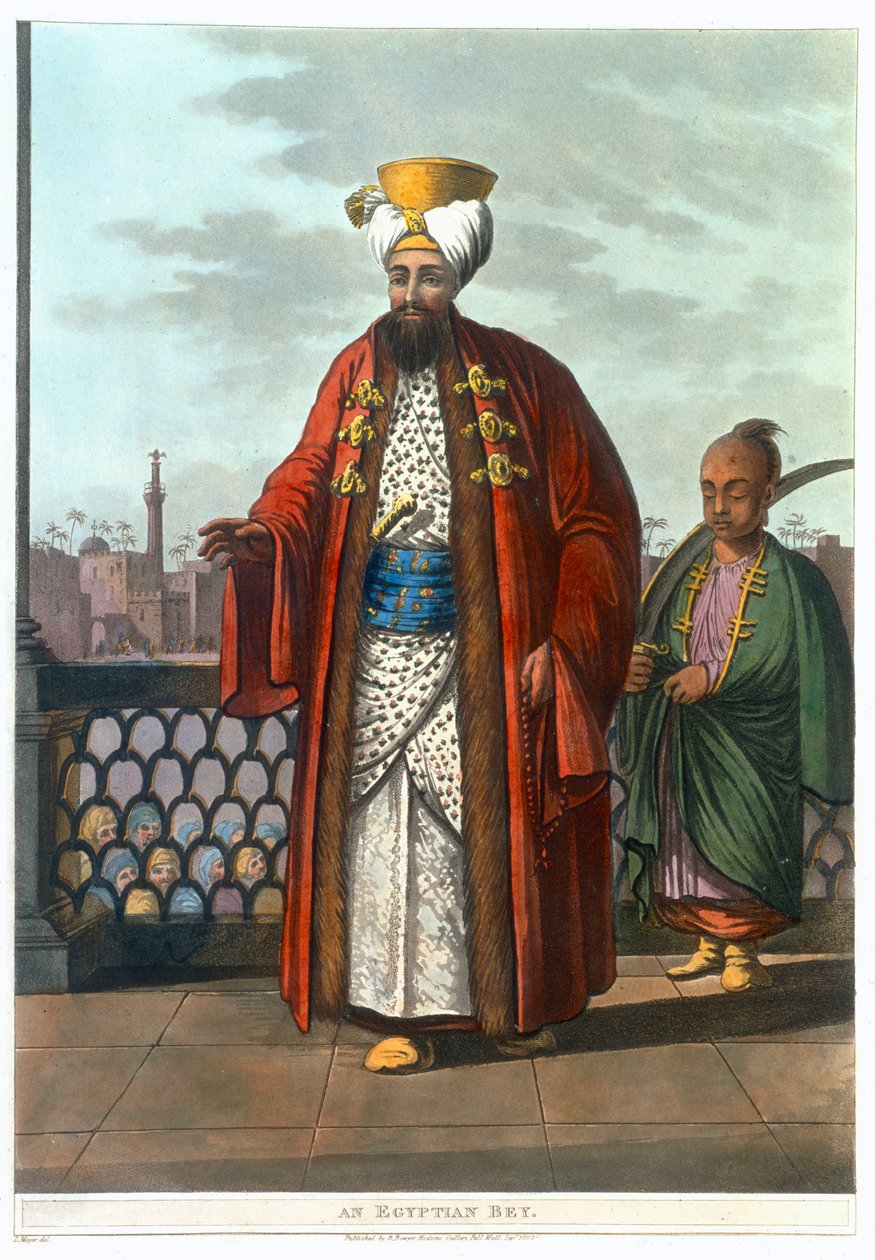 Un bey égyptien, 1802 - Thomas Milton
