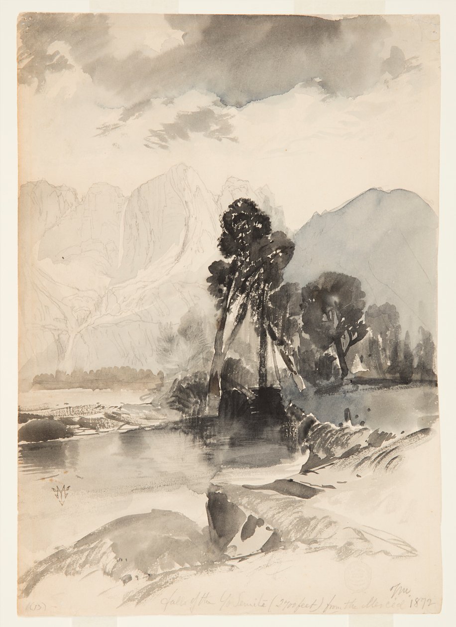Chutes de Yosemite - Thomas Moran