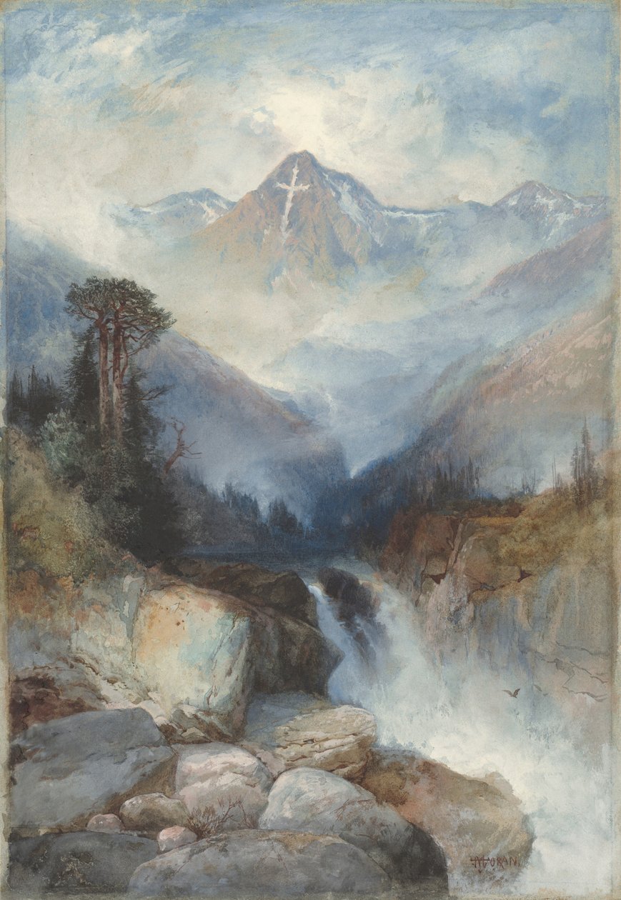 Montagne de la Sainte-Croix - Thomas Moran