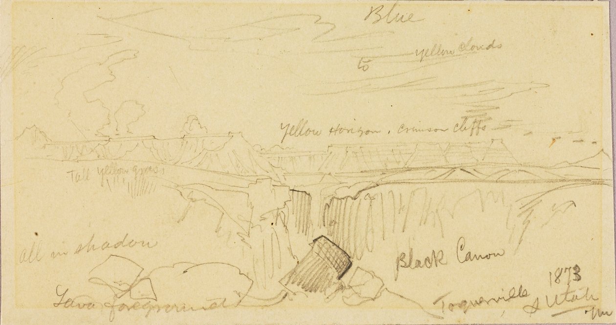 Toquerville, S. Utah - Thomas Moran