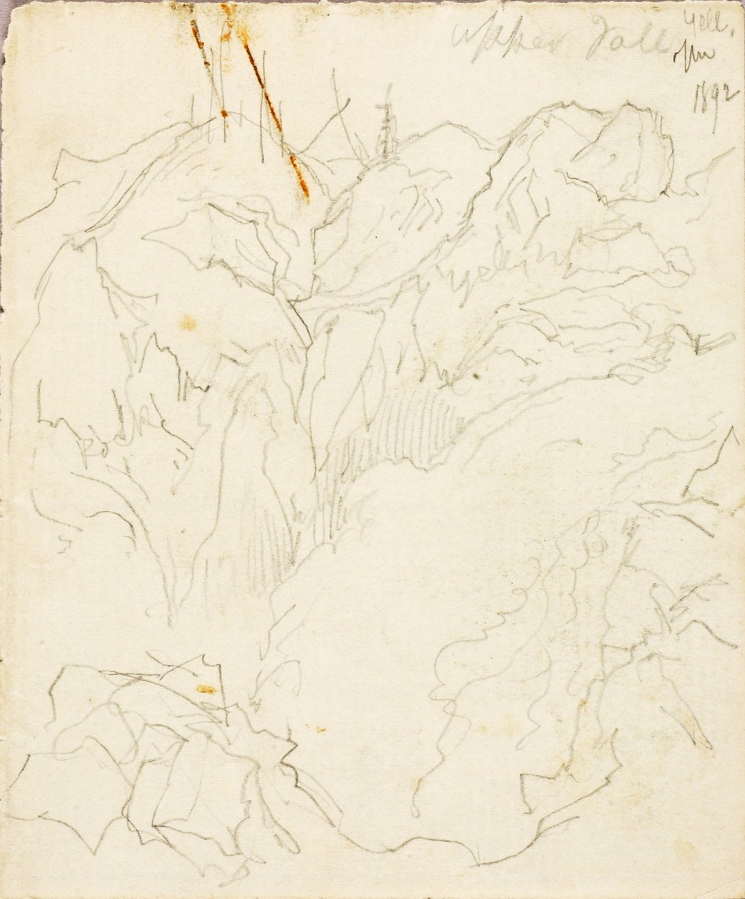 Chutes supérieures, Yellowstone - Thomas Moran